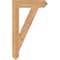Ekena Millwork Traditional Arts & Crafts Smooth Bracket, Western Red Cedar, 3 1/2"W x 18"D x 30"H BKT04X18X30TRA03SWR - alternate 2